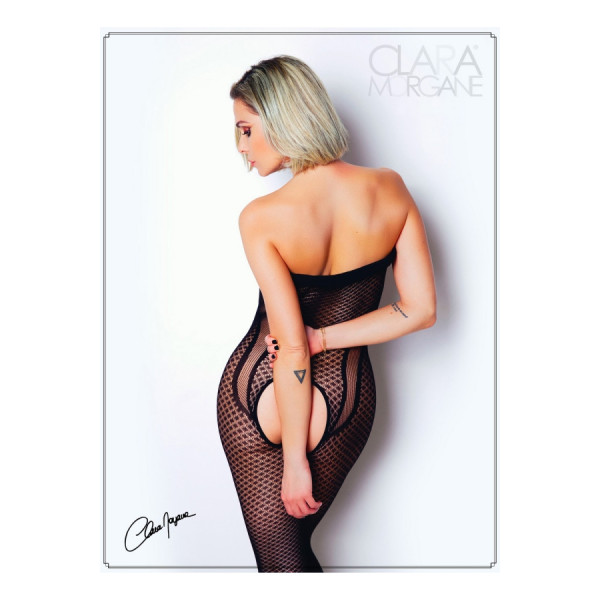 Bodystocking fantaisie sans manche - Le Numéro 20 - Collection Bodystocking 